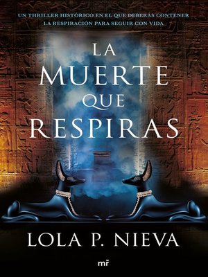 cover image of La muerte que respiras